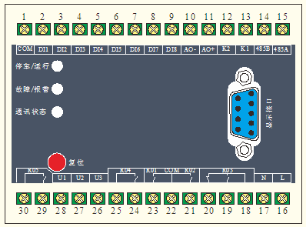 SJD550系列電動(dòng)機保護控制器端子圖